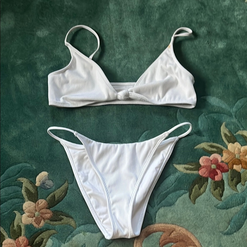 White Bikini Set Medium PacSun